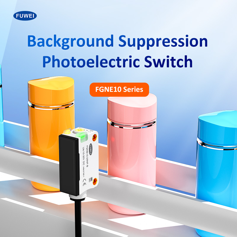 Квадратный фотоэлектрический датчик FGNE10-25NF-B